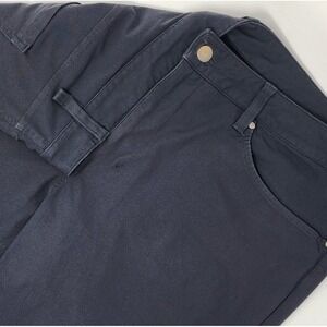 Lululemon ABC Warpstreme Slim Fit 5‎ Pocket Athletic Pants Men's 36 Gray 33"